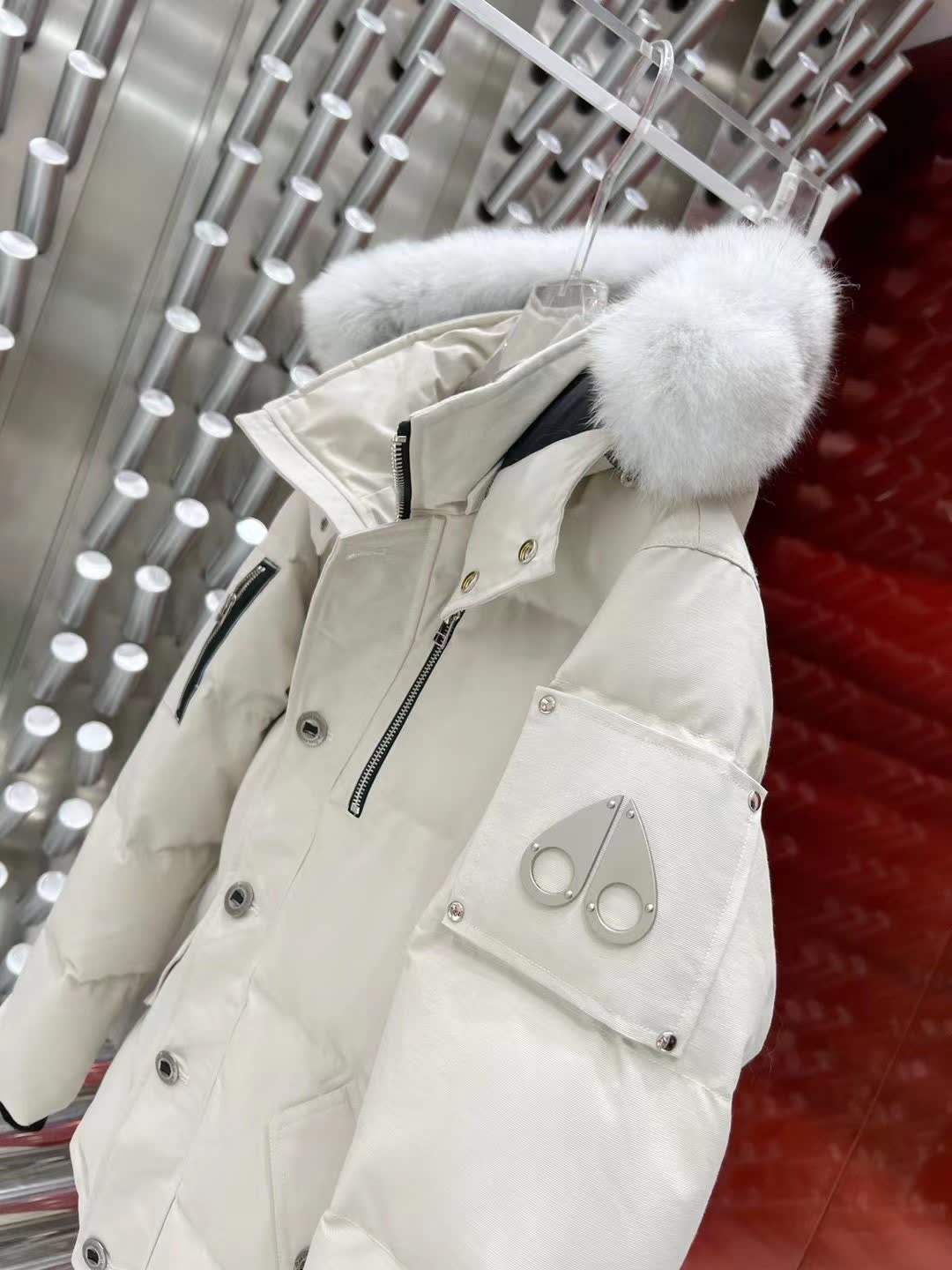 Moose Knuckles Hooded Down Jacket Moose Knuckles Hooded Down Jacket